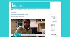 Desktop Screenshot of blog.bumritediapers.com
